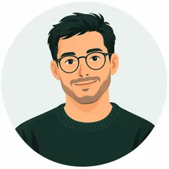 Illustrated avatar for Dev Okafor, search and speed editor persona